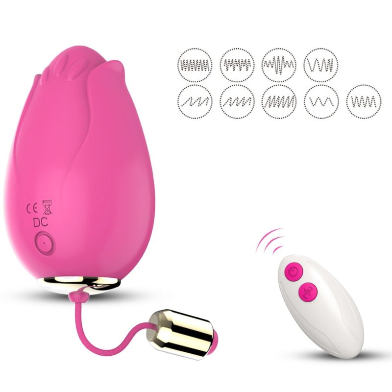 ARMONY - MANDALA EGG VIBRATOR REMOTE CONTROL G-SPOT FUCHSIA