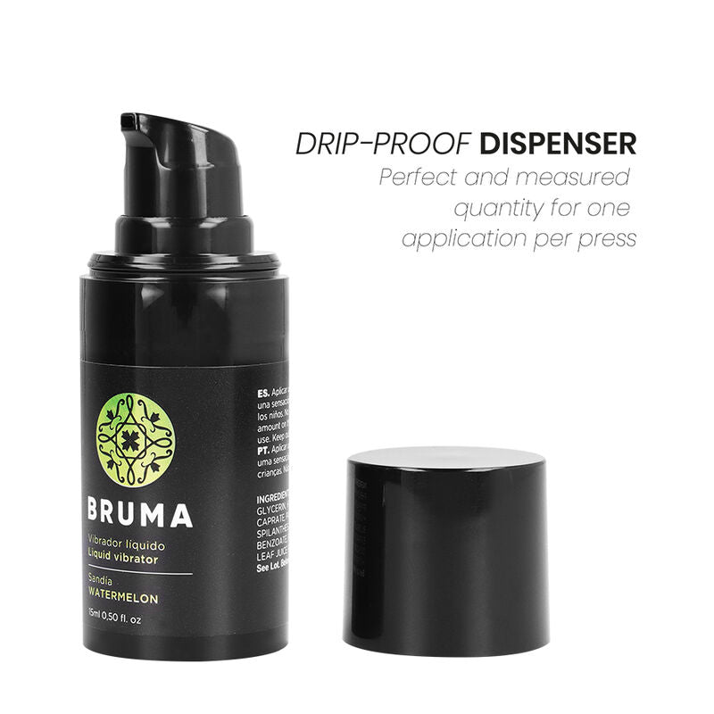 BRUMA - ULTRA SLIPPERY LIQUID VIBRATOR Watermelon 15 ML