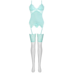 LIVCO CORSETTI FASHION - PERSINNE MIT EMPORIO ENSEMBLE CORSET + CULOTTE + BAS