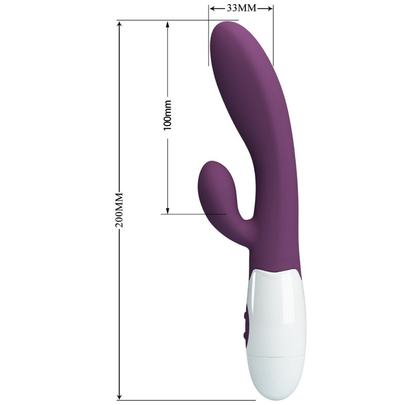 PRETTY LOVE - ALVIS VIBRATOR RABBIT AND G-SPOT PURPLE