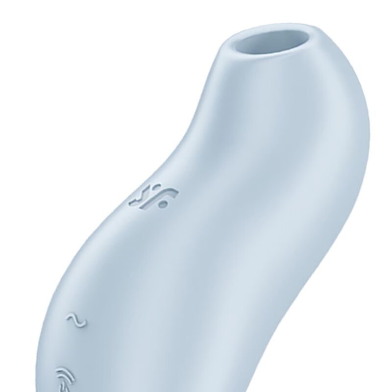 SATISFYER - ESTIMULADOR DE CLITORIS POCKET PRO 1 AZUL CLARO