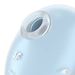 SATISFYER - CUTIE GHOST VIBRATOR POSER LIGHT BLUE