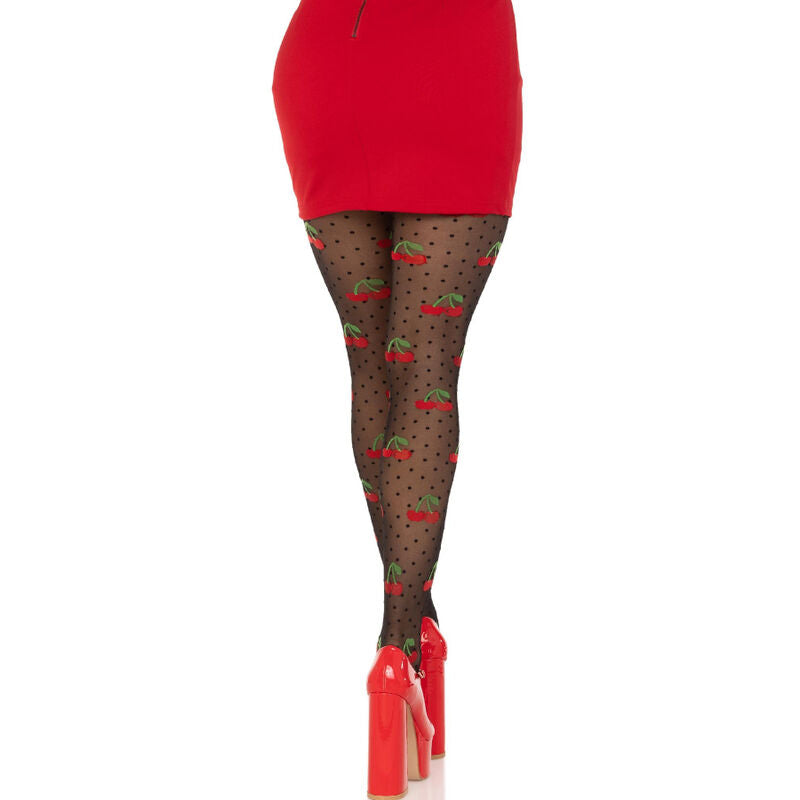 LEG AVENUE - BLACK CHERRY TAUPES STOCKINGS