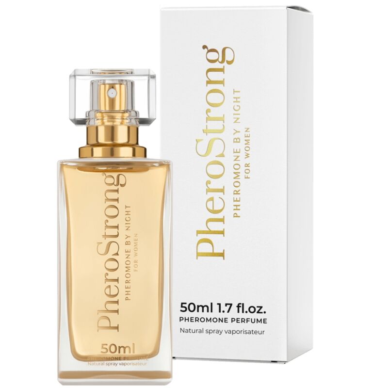 PHEROSTRONG - PERFUME DE NOCHE CON FEROMONAS PARA MUJER 50 ML