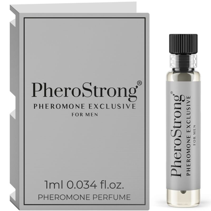 PHEROSTRONG - PERFUME EXCLUSIVO DE FEROMONAS PARA HOMBRE 1 ML