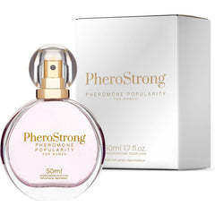 PHEROSTRONG - POPULARIDAD PERFUME DE FEROMONAS PARA MUJER 50 ML