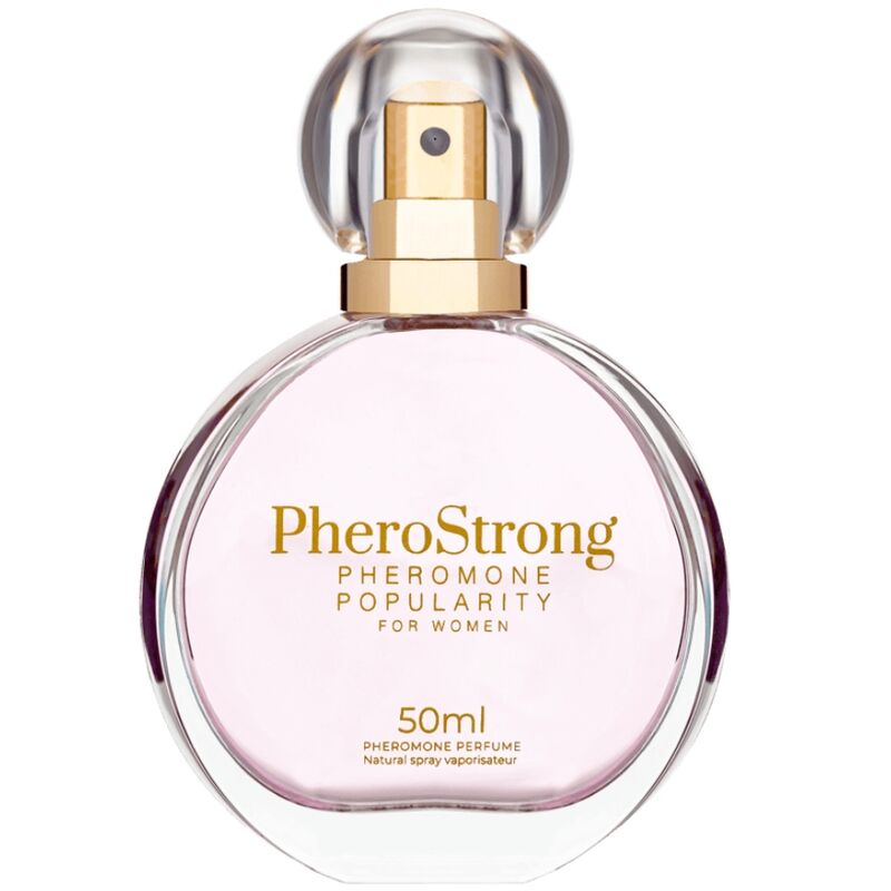 PHEROSTRONG - POPULARIDAD PERFUME DE FEROMONAS PARA MUJER 50 ML