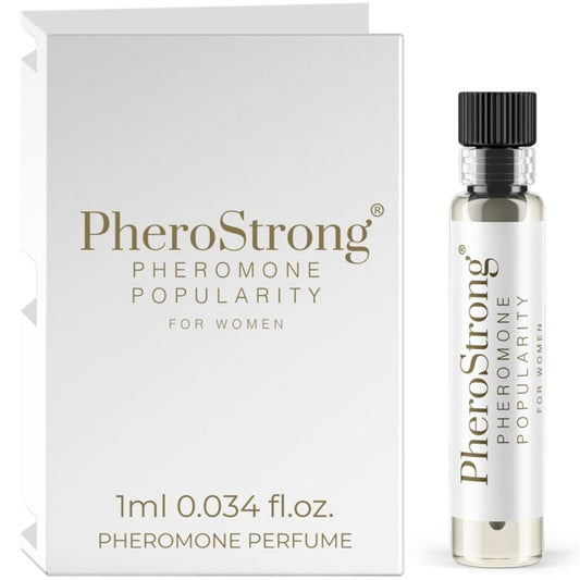 PHEROSTRONG - PARFUM PHÉROMONE POPULARITÉ POUR FEMME 1 ML