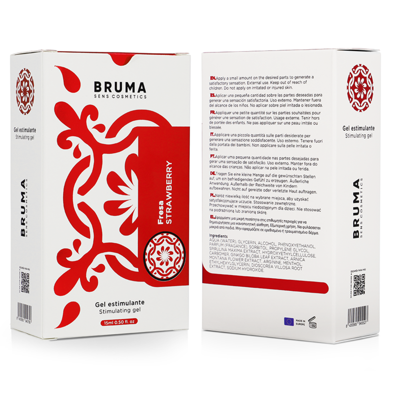 BRUMA - BÁLSAMO INTENSIFICADOR SABOR FRESA 15 ML