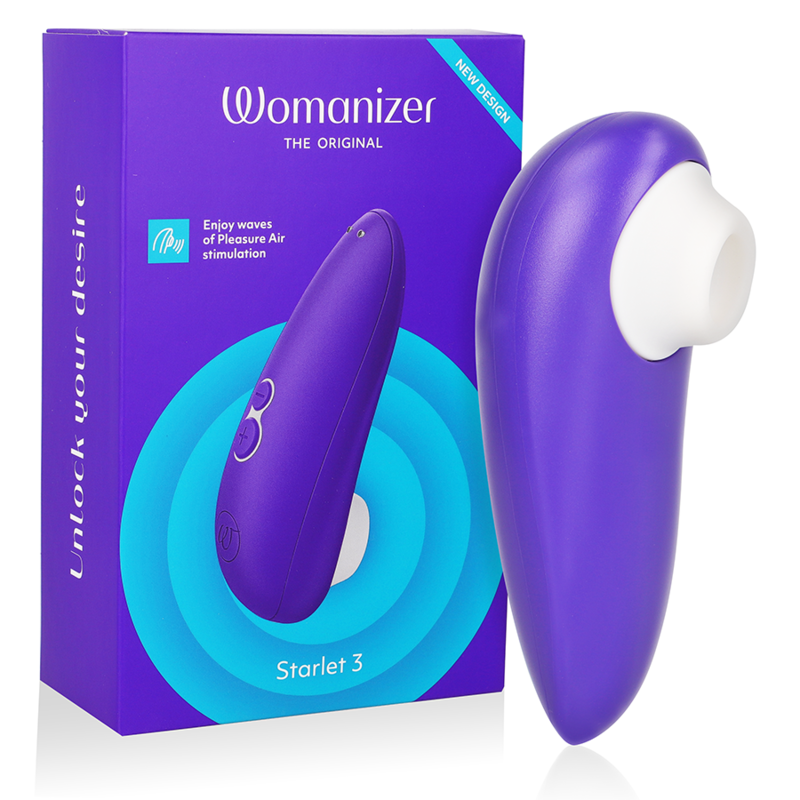 WOMANIZER - STIMULATEUR CLITORAL STARLET 3 INDIGO