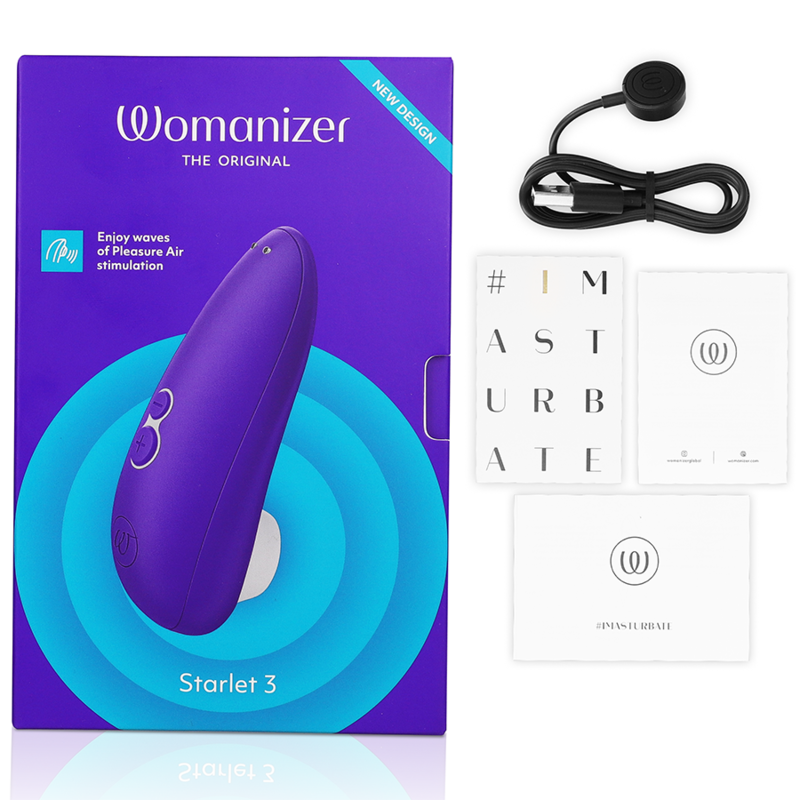 WOMANIZER - ESTIMULADOR DEL CLITORAL STARLET 3 INDIGO