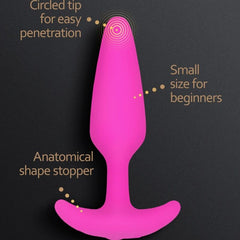 G-VIBE - GPLUG ANAL PLUG VIBRATOR XS FUCHSIA