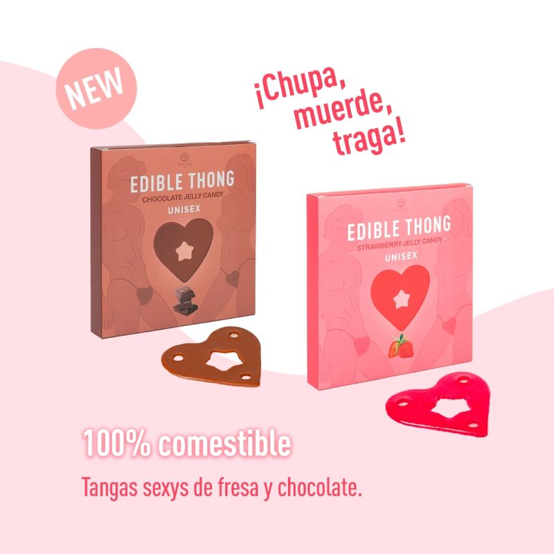 SECRET PLAY - THONG GUMMY CHOCOLATE