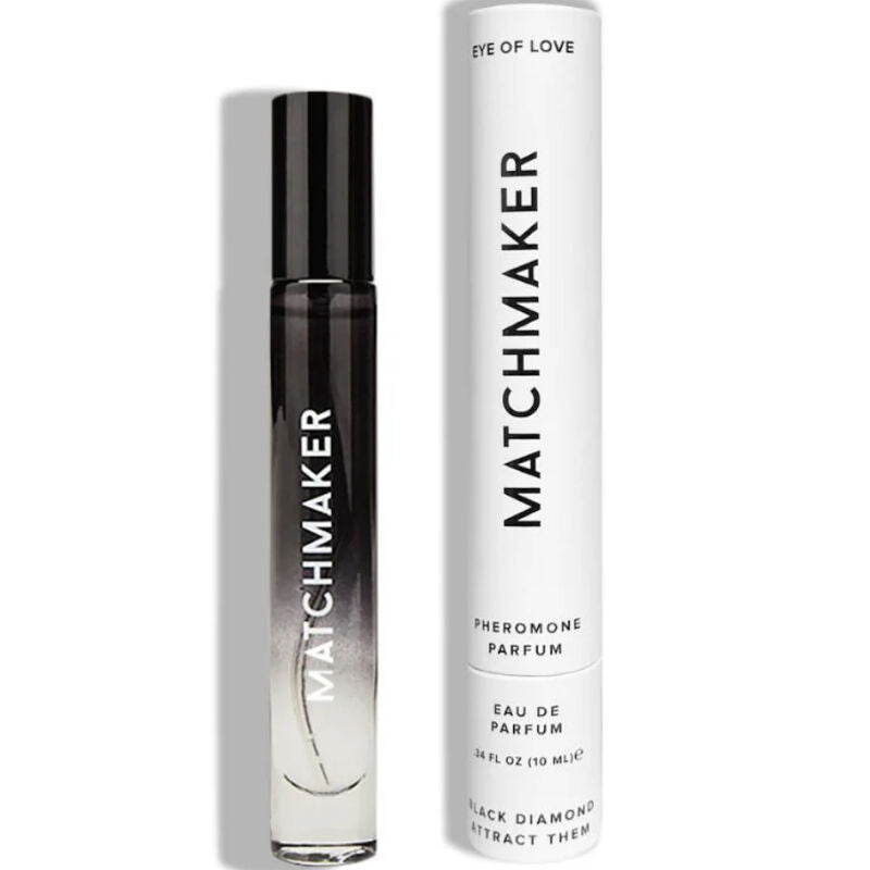 OJO DEL AMOR - PERFUME CON FEROMONAS MATCHMAKER BLACK DIAMOND ATTRACT THELAS 10 ML