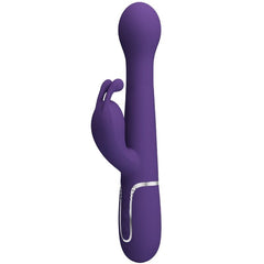 PRETTY LOVE - DEJON RABBIT VIBRADOR 3 EN 1 MULTIFUNCIÓN MORADO