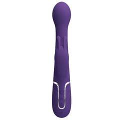 PRETTY LOVE - DEJON RABBIT VIBRADOR 3 EN 1 MULTIFUNCIÓN MORADO