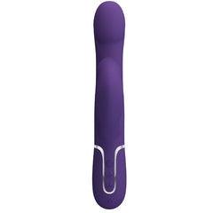PRETTY LOVE - ZALIN BEADS VIBRATOR RABBIT 4 IN 1 PURPLE