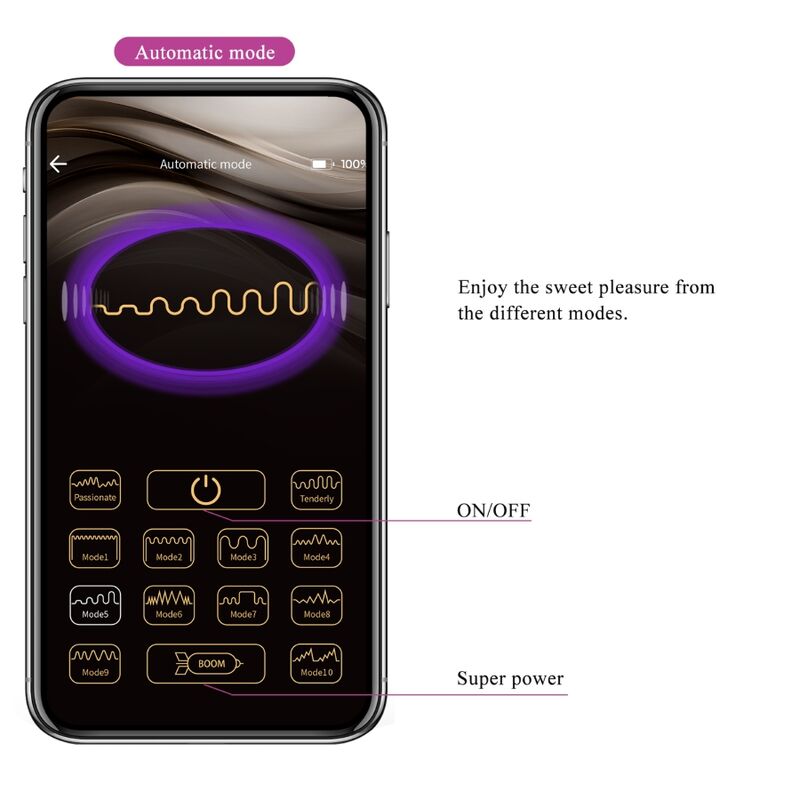 PRETTY LOVE - HECTOR ELECTROSHOCK VIBRATOR APPLICATION GRATUITE VIOLET