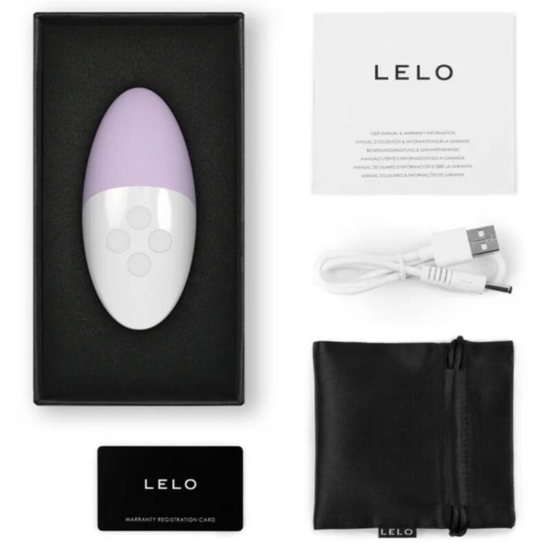 LELO - SIRI 3 CLITORIS MASSAGER CALM LAVENDER