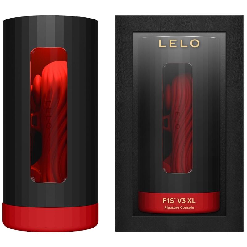 LELO - MASTURBADOR MASCULINO F1S V3 ROJO XL