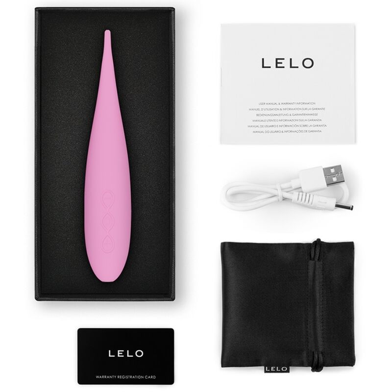 LELO - ESTIMULADOR DE CLITORIS DOT TRAVEL ROSA