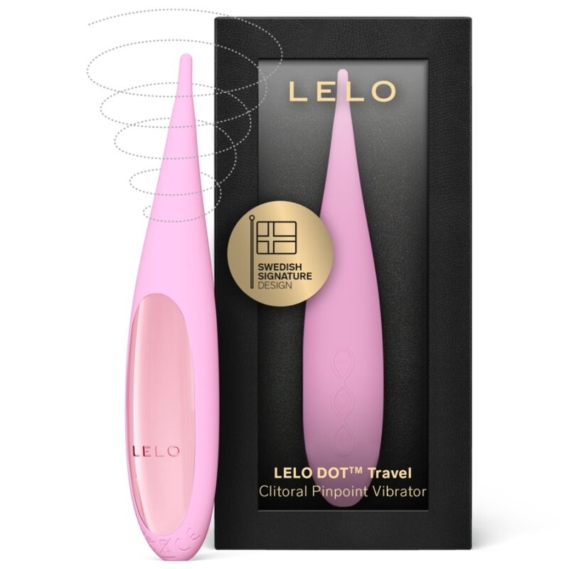 LELO - ESTIMULADOR DE CLITORIS DOT TRAVEL ROSA