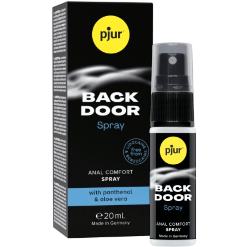 PJUR - BACK DOOR ENSEMBLE DE LUBRIFIANT ANAL ET SPRAY