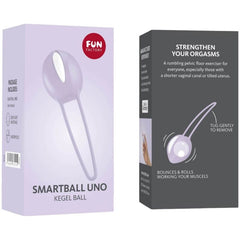 FUN FACTORY - SMARTBALL UNO PELVIC BALL WHITE / PASTEL PURPLE