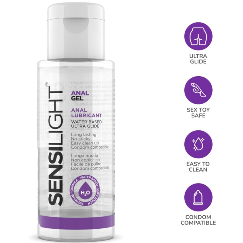 INTIMATELINE - SENSILIGHT SLIPPER ANAL GEL 30 ML