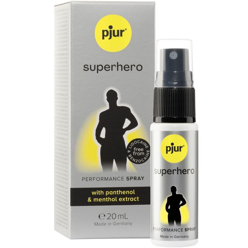 PJUR - SPRAY RETRASO DEL RENDIMIENTO DE SUPERHÉROE 20 ML