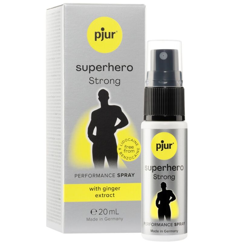 PJUR - SPRAY RETARDANTE FUERTE SUPERHERO 20 ML