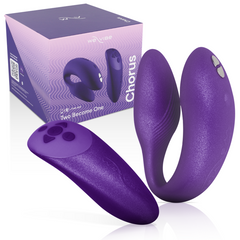 WE-VIBE - VIBRADOR CHORUS PARA PAREJAS CON CONTROL SQUEEZE LILA