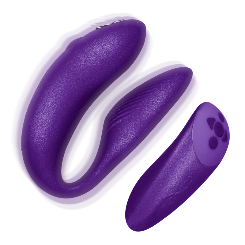 WE-VIBE - VIBRADOR CHORUS PARA PAREJAS CON CONTROL SQUEEZE LILA