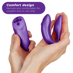 WE-VIBE - VIBRADOR CHORUS PARA PAREJAS CON CONTROL SQUEEZE LILA