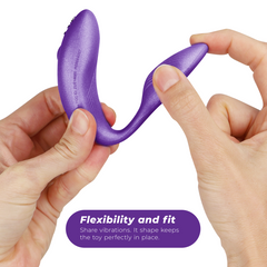 WE-VIBE - VIBRADOR CHORUS PARA PAREJAS CON CONTROL SQUEEZE LILA