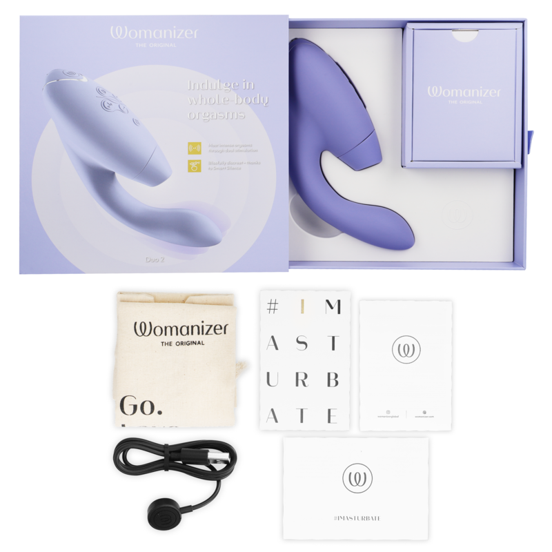 WOMANIZER - DUO 2 STIMULATEUR LILAS