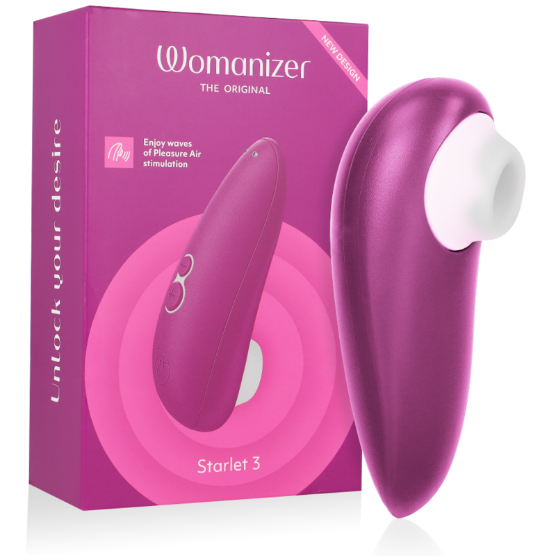 WOMANIZER - ESTIMULADOR DE CLITORAL STARLET 3 MORADO