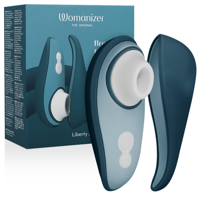 WOMANIZER - LIBERTY 2 STIMULATEUR & VENTOUSE CLITORIS VERT CLAIR