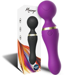 ARMONY - MASAJEADOR Y VIBRADOR FREEZA CABEZA SUPER FLEXIBLE MORADO