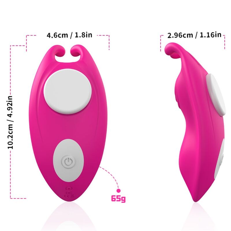 ARMONY - BRAGUITAS USABLES HONEYBEE PUNTO G VIBRADOR FUCSIA - APLICACIÓN GRATUITA