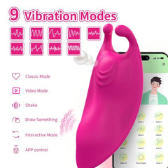 ARMONY - BRAGUITAS USABLES HONEYBEE PUNTO G VIBRADOR FUCSIA - APLICACIÓN GRATUITA