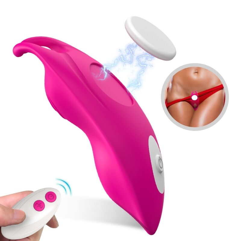 ARMONY - HONEYBEE BRAGAS PUNTO G VIBRADOR CONTROL REMOTO FUCSIA