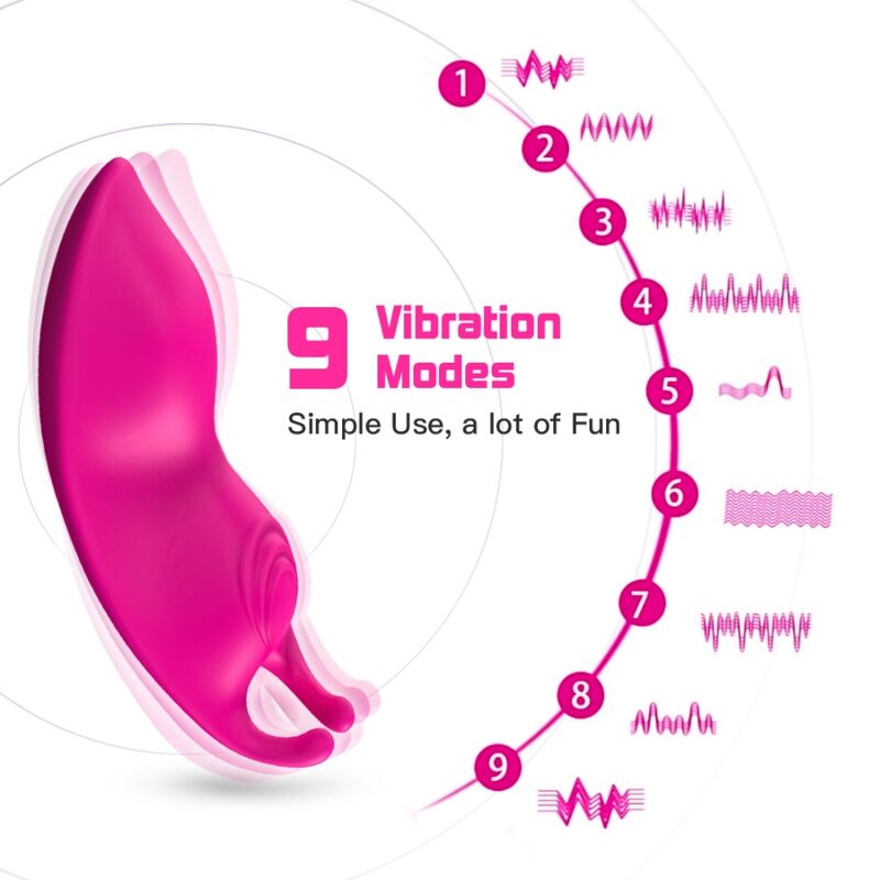 ARMONY - HONEYBEE BRAGAS PUNTO G VIBRADOR CONTROL REMOTO FUCSIA