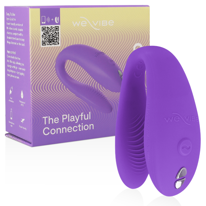 WE-VIBE - SYNC GO DOBLE ESTIMULADOR MORADO