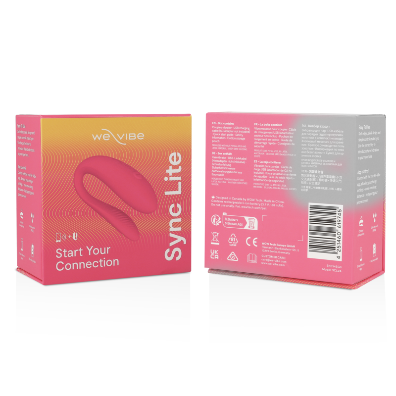 WE-VIBE - SYNC LITE PINK CLITORIS STIMULATOR