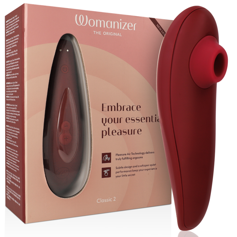 WOMANIZER - CLITORAL STIMULATOR CLASSIC 2 BORDEAUX