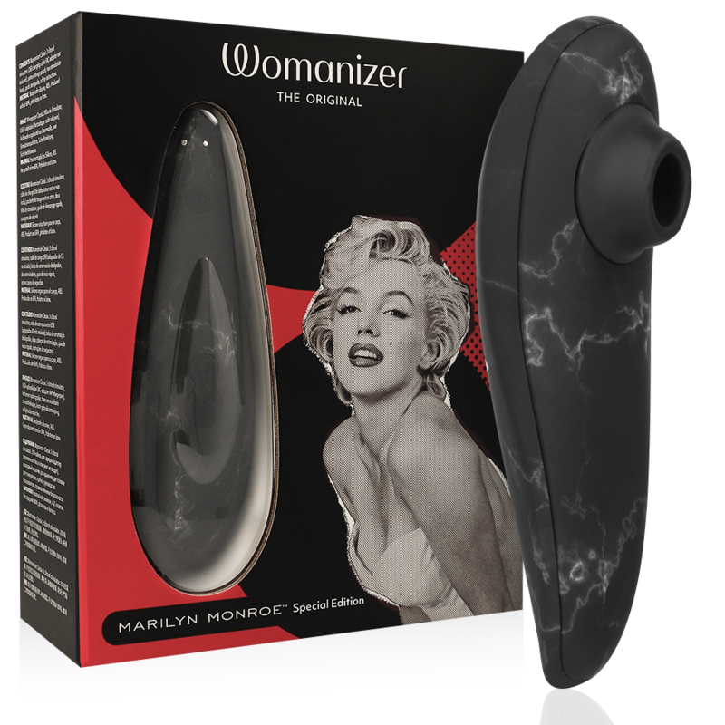 WOMANIZER - ESTIMULADOR DE CLITORAL MARILYN MONROE CLASSIC 2 MÁRMOL NEGRO