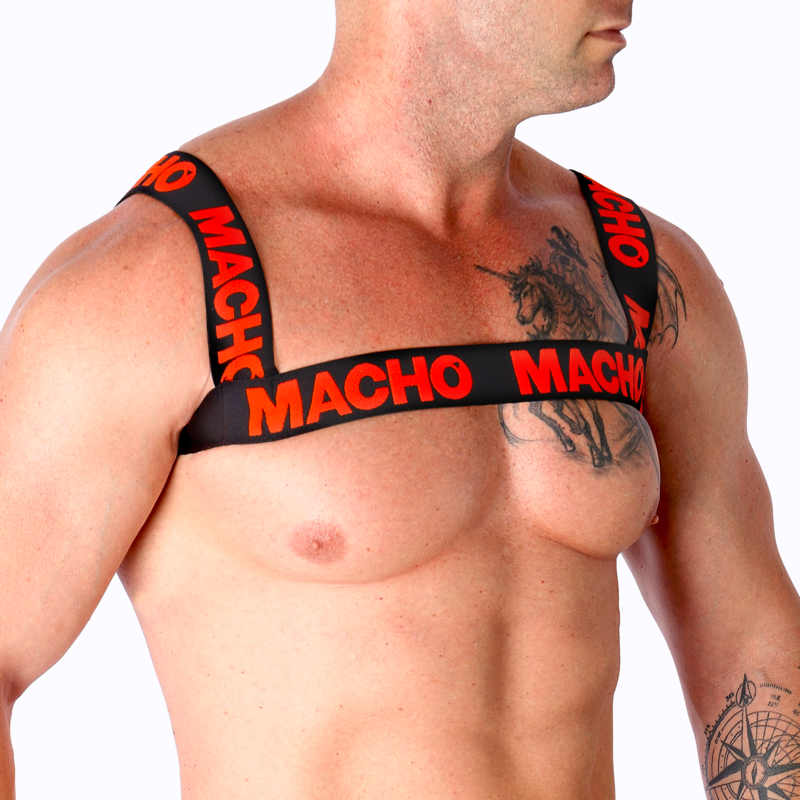 MACHO - HARNAIS DOUBLE ROUGE