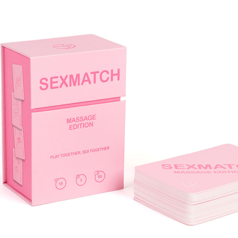 SECRETPLAY - JEU SEXMATCH ÉDITION MASSAGE