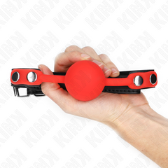 KINK - RED SILICONE BALL 4 CM BAG 60 x 2 CM